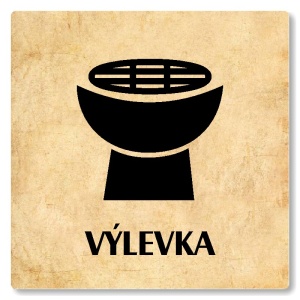 Výlevka, 80x80mm, pergamen, Nevada